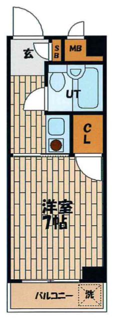 5階の間取り図