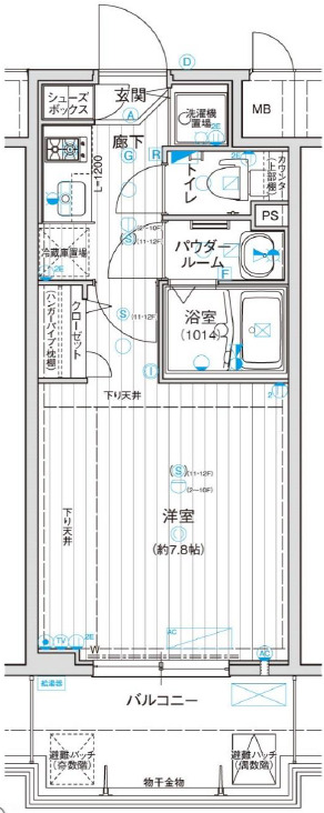 10階の間取り図