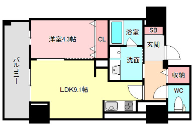 シャンテ与力町