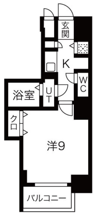 4階の間取り図