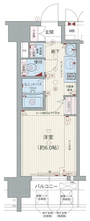 プレサンス上町台東平