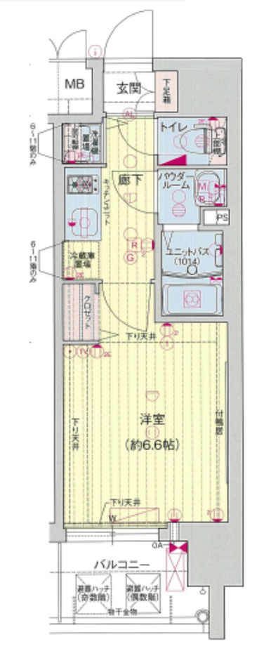 3階の間取り図