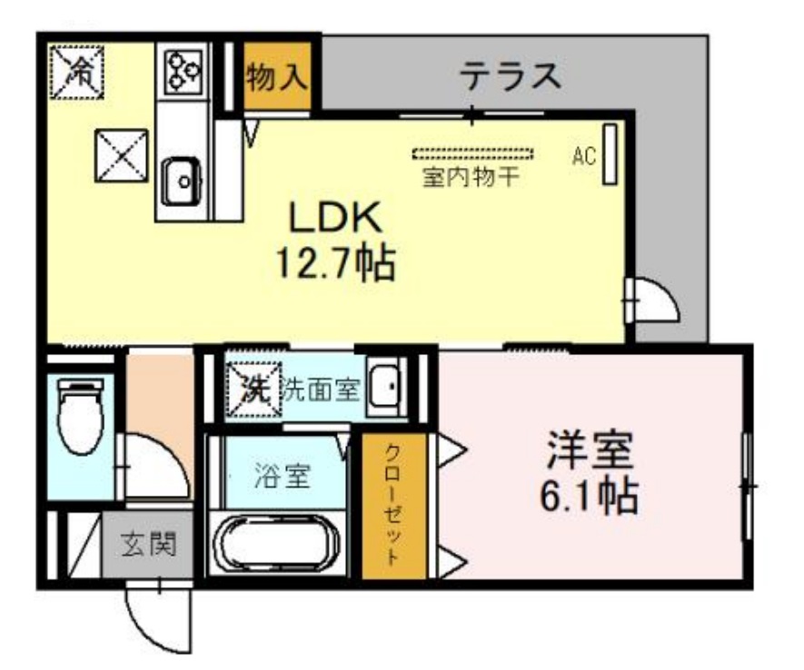 3階の間取り図