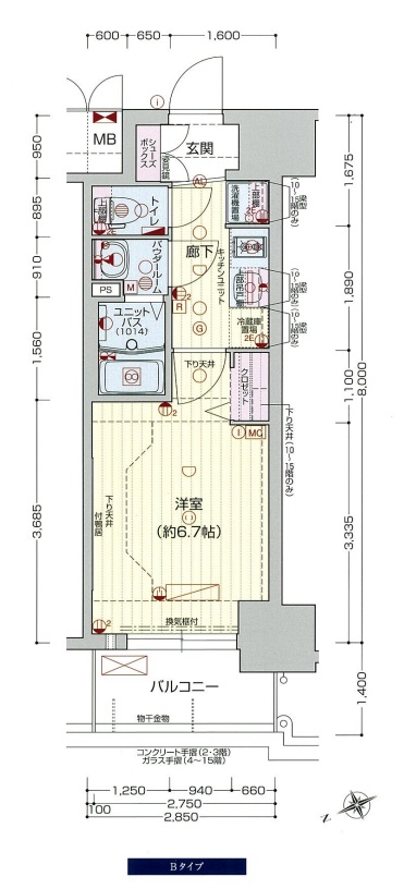 プレサンスOSAKA DOMECITY クロスティ