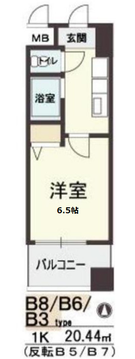 12階の間取り図