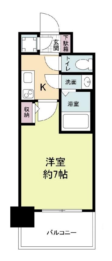 9階の間取り図