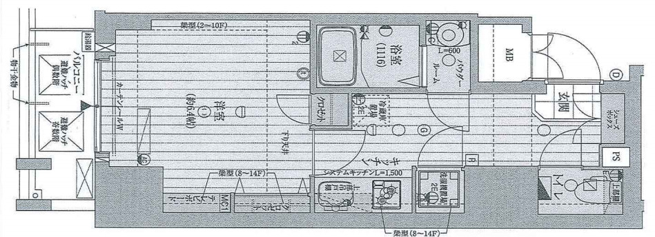 レジュールアッシュ梅田アクシア