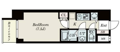 S-RESIDENCE難波Briller