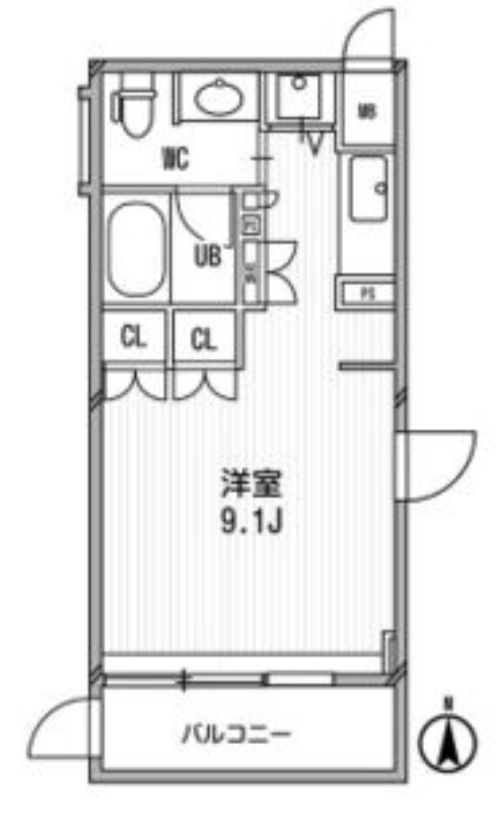 11階の間取り図