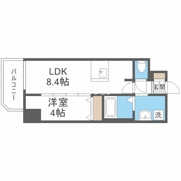 スプランディッド難波WEST