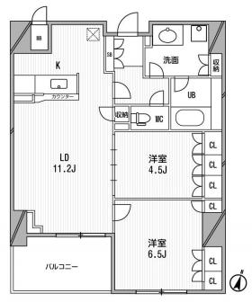 13階の間取り図