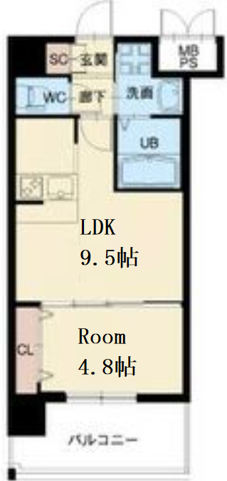 10階の間取り図