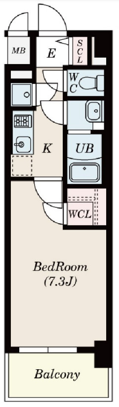 5階の間取り図