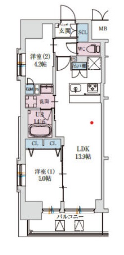 スプランディッド上本町WESTⅡ