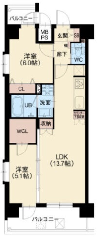 スプランディッド難波WESTⅡ