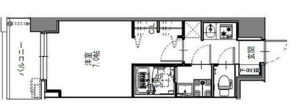 S-RESIDENCE難波大国町Deux