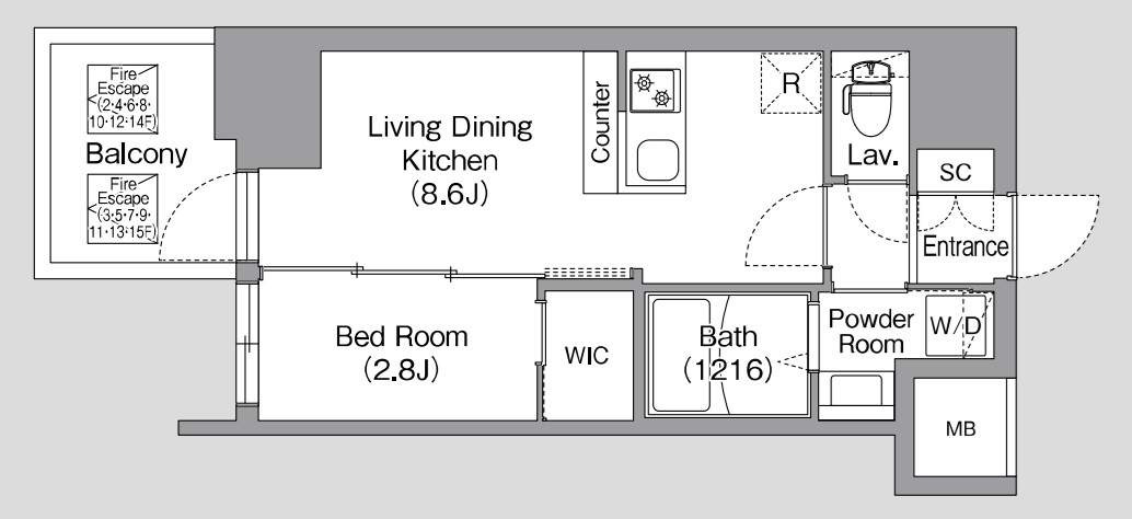 コンフォリア・リヴ北浜平野町