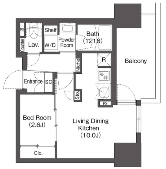 コンフォリア・リヴ本町WEST Q