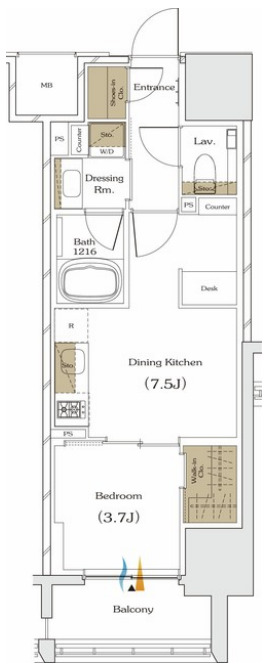ザ・パークハビオ谷町六丁目クロス