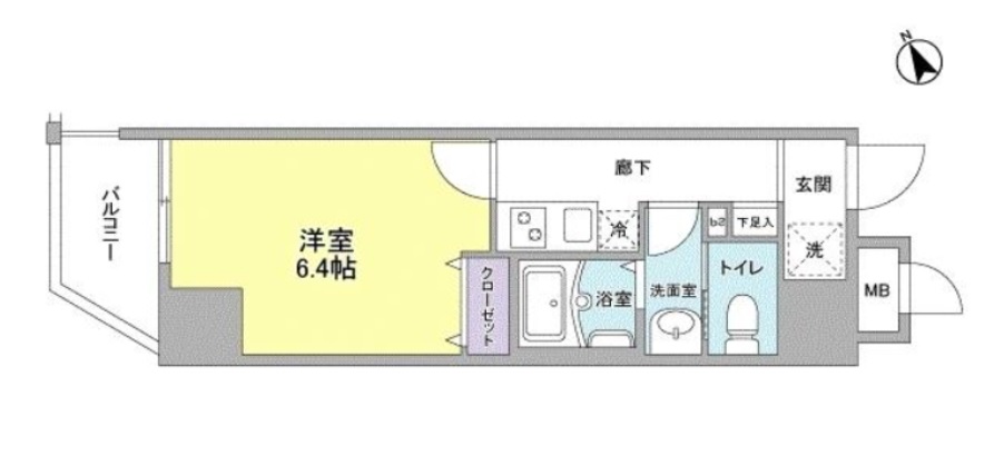 9階の間取り図