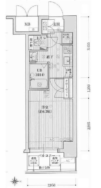 ジュネーゼグラン東梅田