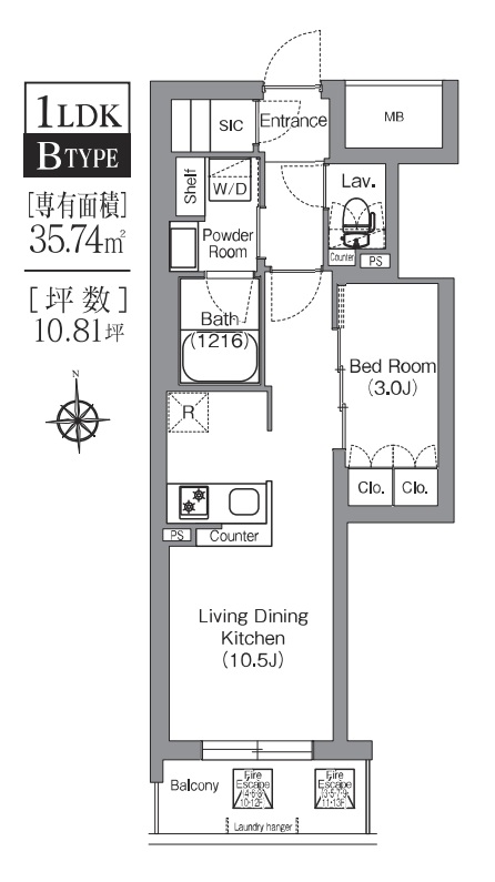 コンフォリア・リヴ博労町一丁目Q