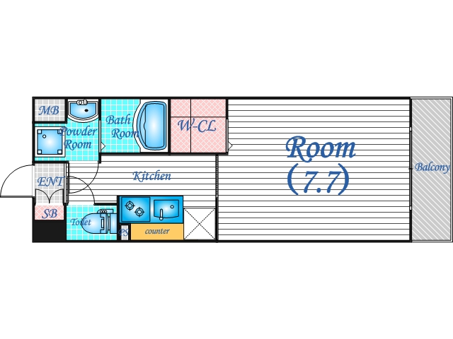 ミラージュパレス新梅田Rio