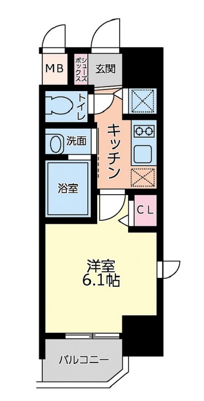 5階の間取り図