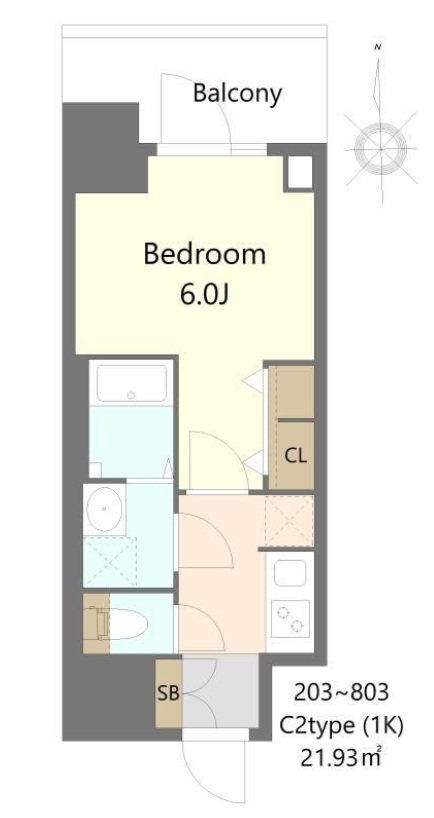 S-RESIDENCE松屋町asence