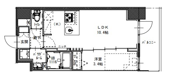 S-RESIDENCE堺筋本町Deux