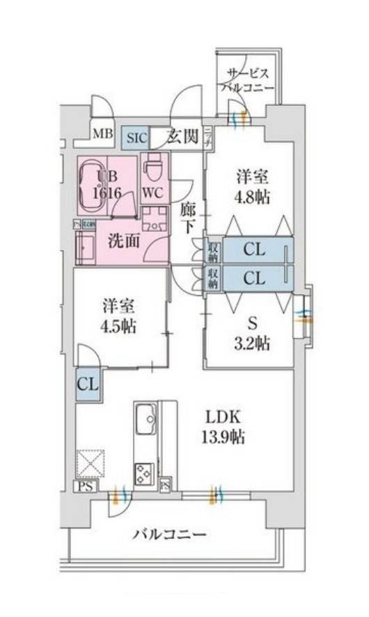 スプランディット難波Ⅶ