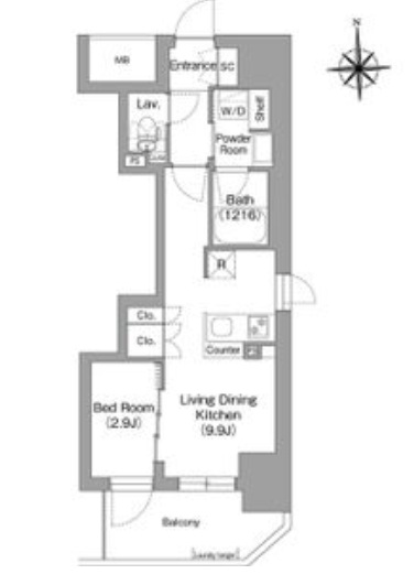 コンフォリア・リヴ博労町一丁目Q