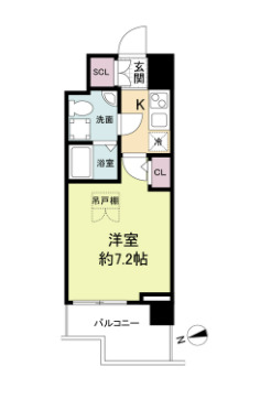 13階の間取り図