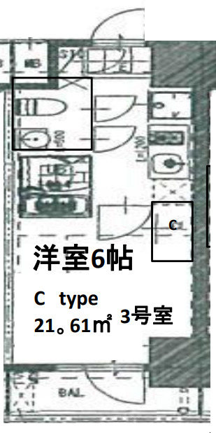 12階の間取り図