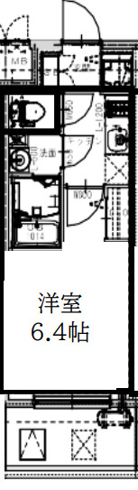 7階の間取り図