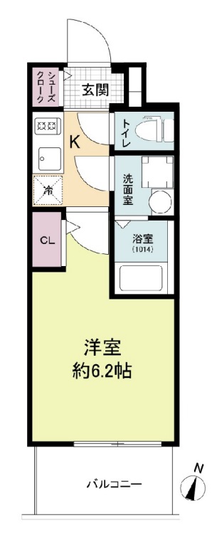 9階の間取り図