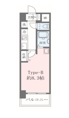 7階の間取り図