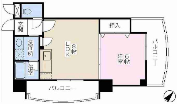 9階の間取り図