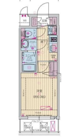 9階の間取り図