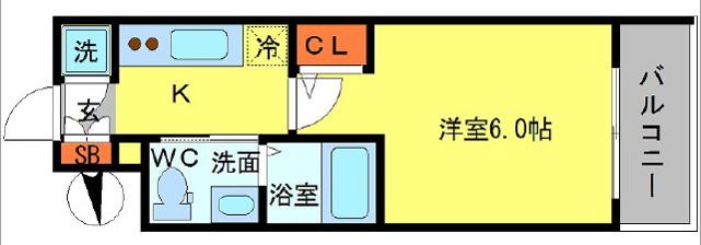5階の間取り図