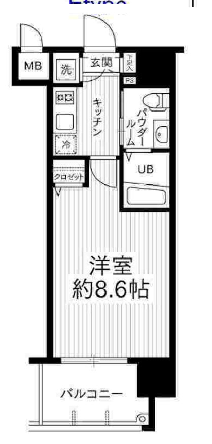 3階の間取り図