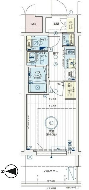 3階の間取り図