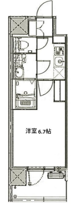13階の間取り図