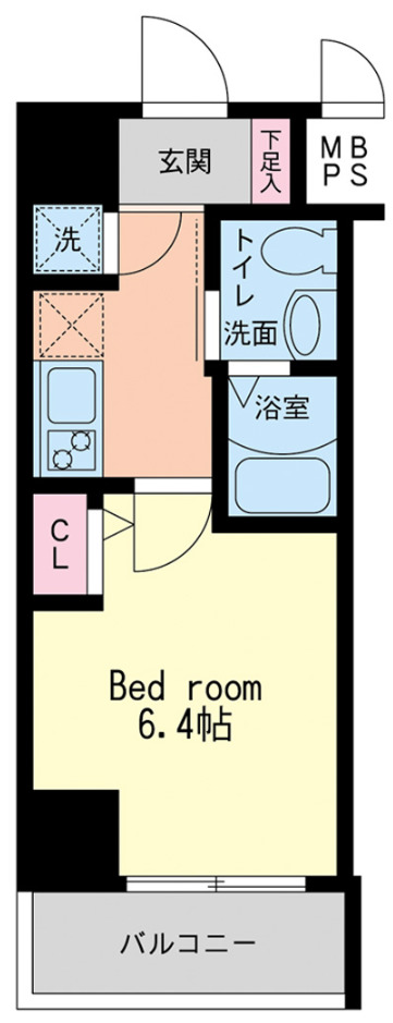 13階の間取り図