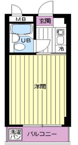 松月マンション　洋室6帖