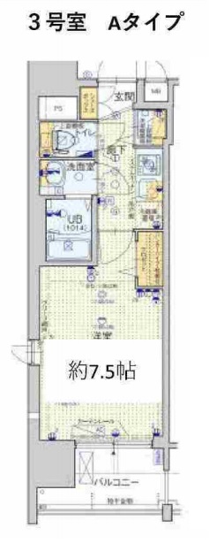 5階の間取り図