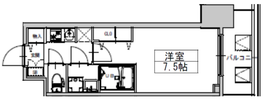 2階の間取り図