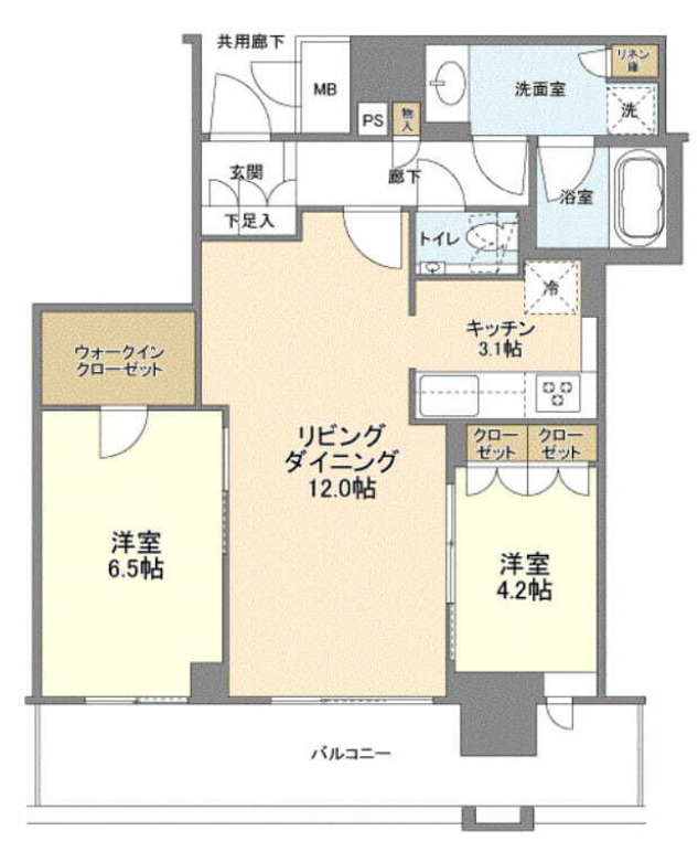 28階の間取り図