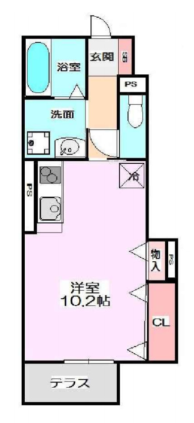 1階の間取り図