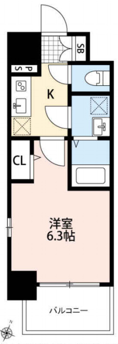 7階の間取り図